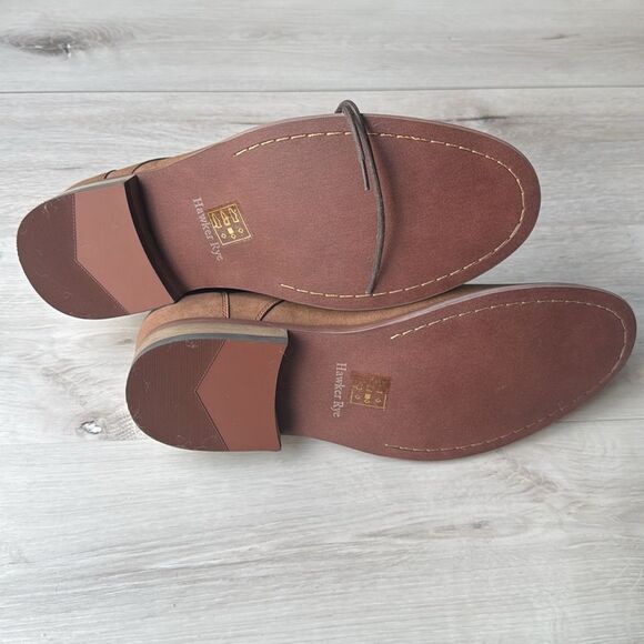 HAWKER RYE Abigovia Chukka boots Tan size 12 NWT in packaging - Picture 5 of 7